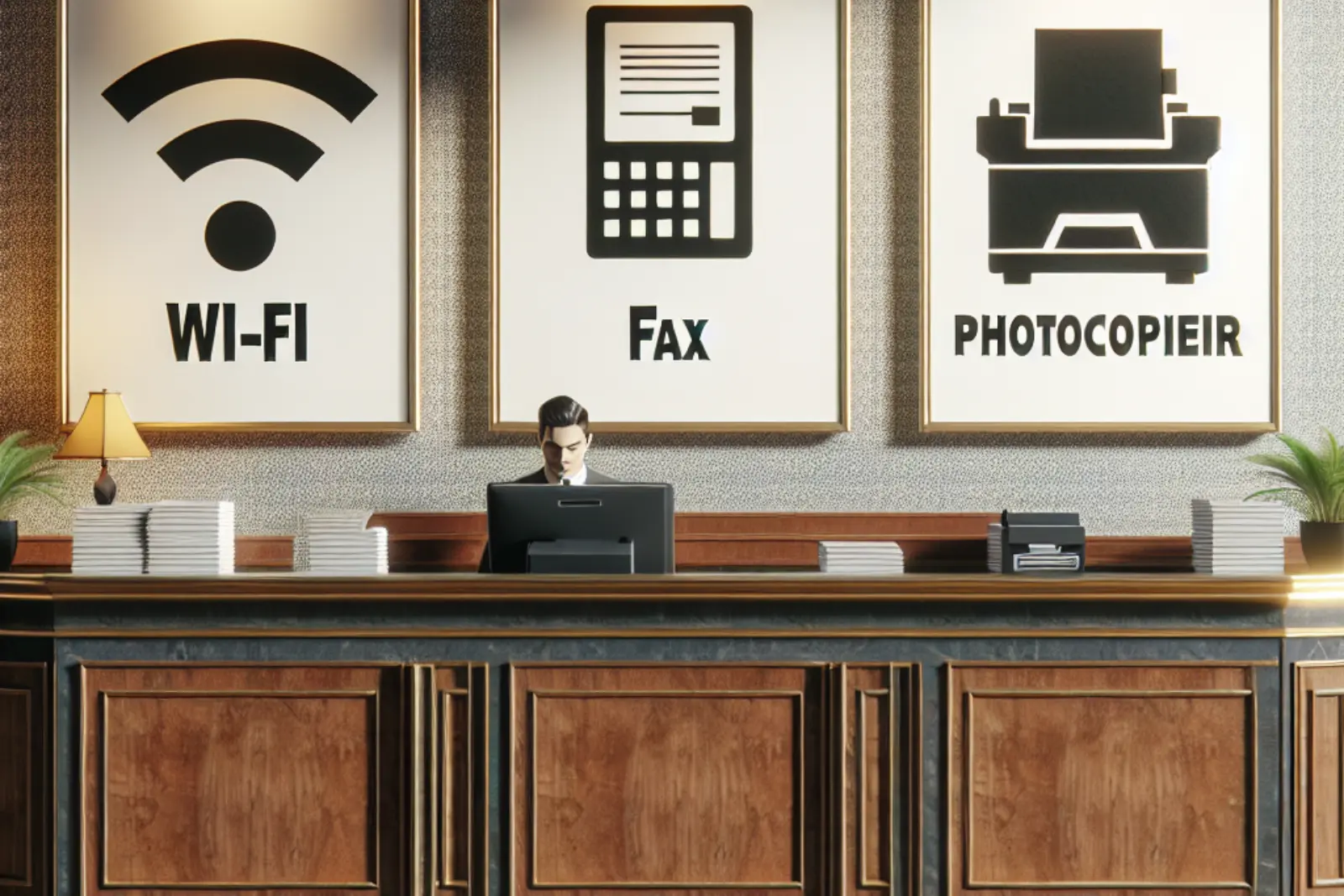 Servizio Wi-fi fax fotocopie